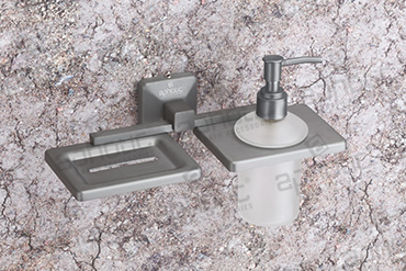 Soap Dish With Liquid Soap Dispenser