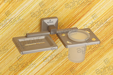 Soap Dish With Tumbler Holder