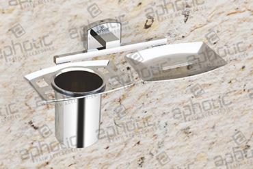 Soap Dish With Tumbler Holder