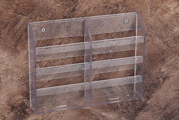 Double Mobile Stand Transparent