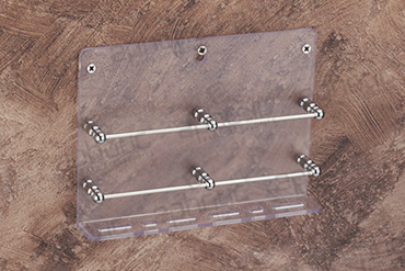 Double Mobile Stand With SS Railing