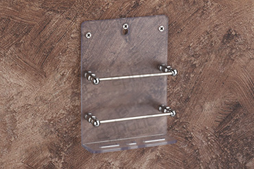 Single Mobile Stand With SS Railing