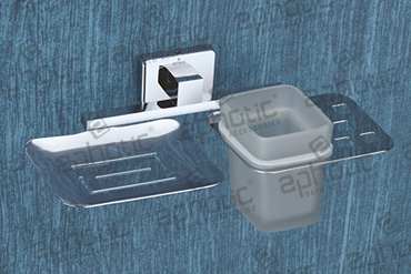 Soap Dish With Tumbler Holder