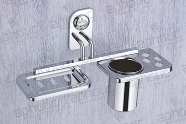 Soap Dish With Tumbler Holder