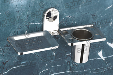 Soap Dish With Tumbler Holder