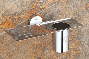 Soap Dish With Tumbler Holder