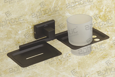 Soap Dish With Tumbler Holder