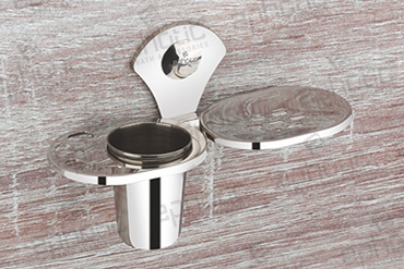 Soap Dish With Tumbler Holder