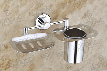 Soap Dish With Tumbler Holder