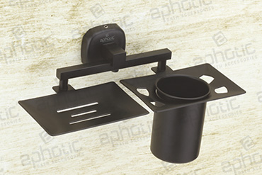 Soap Dish With Tumbler Holder