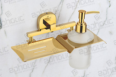 Soap Dish With Liquid Soap Dispenser