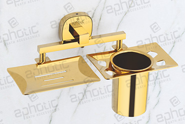 Soap Dish With Tumbler Holder