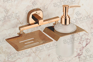Soap Dish With Liquid Soap Dispenser