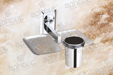 Soap Dish With Tumbler Holder