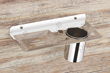 Soap Dish With Tumbler Holder