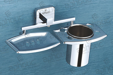 Soap Dish With Tumbler Holder