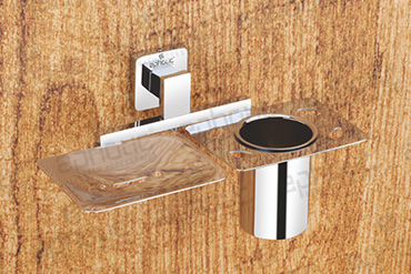 Soap Dish With Tumbler Holder