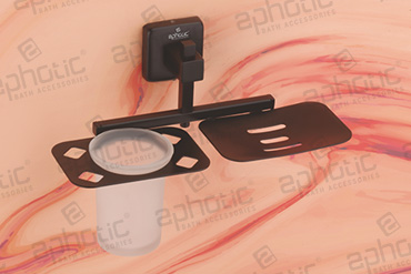 Soap Dish With Tumbler Holder