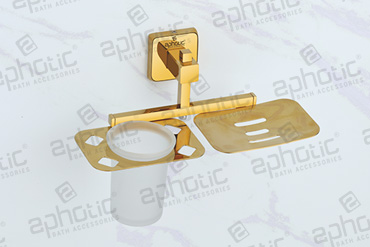 Soap Dish With Tumbler Holder