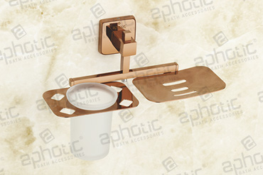 Soap Dish With Tumbler Holder