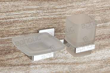 Soap Dish With Tumbler Holder