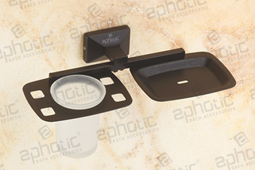 Soap Dish With Tumbler Holder