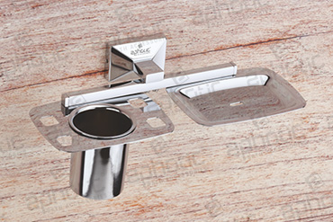 Soap Dish With Tumbler Holder