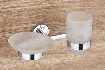 Soap Dish With Tumbler Holder