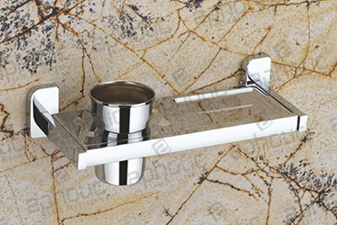 Soap Dish With Tumbler Holder